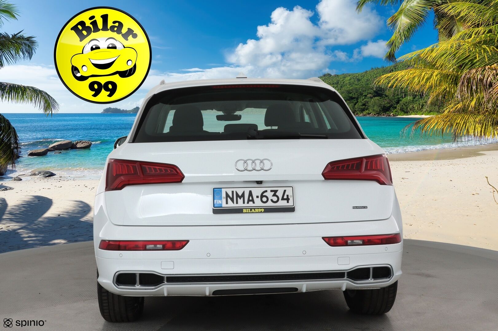 Audi Q5 2020 Launch Edition 55 TFSI e quattro S tronic **LED-valot / P.Kamera / Sporttipenkit / Koukku / Ilma-alusta / Kaistavahti** - 1-om Suomi-auto / Akku kuntotarkastettu / 2x Latauskaapelit / Kahdet Renkaat