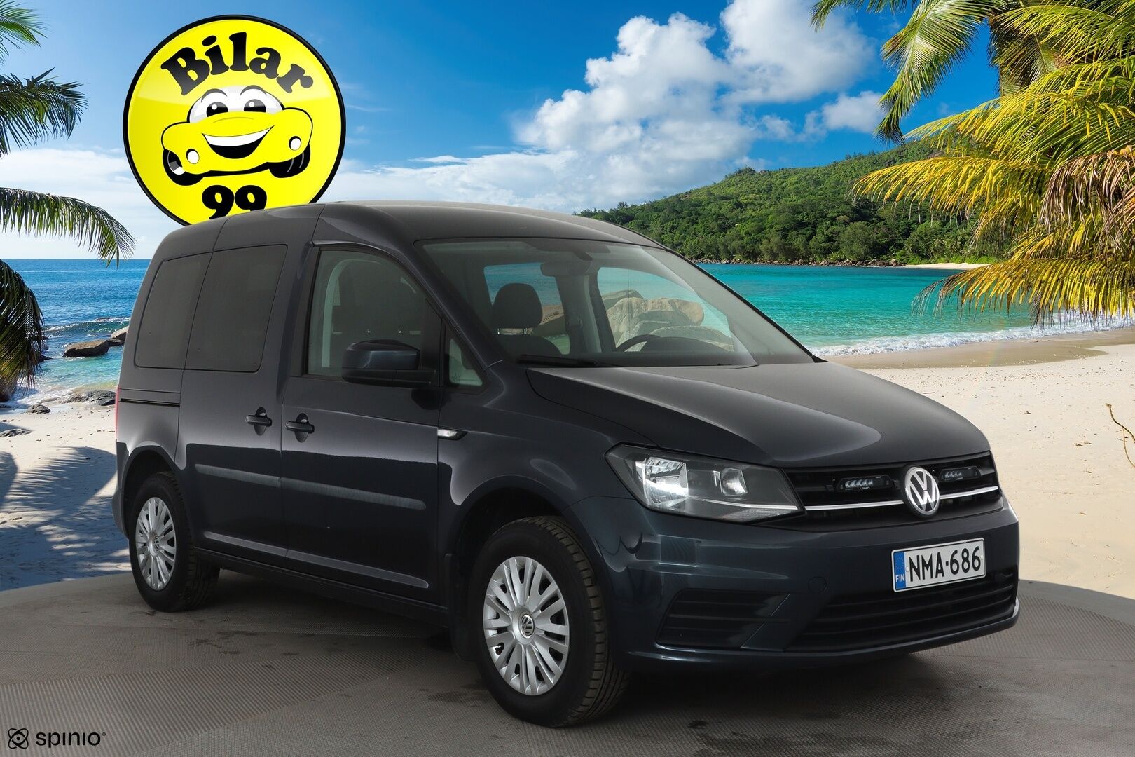 Volkswagen Caddy 2020 Trendline 2,0 TDI 75kW *Webasto / Vakkari / P.tutka / Bluetooth / LED-lisävalot* - 1.Om Suomi-auto / Juuri huollettu! *