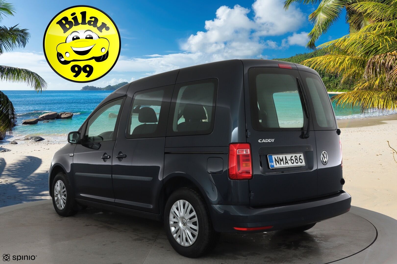 Volkswagen Caddy 2020 Trendline 2,0 TDI 75kW *Webasto / Vakkari / P.tutka / Bluetooth / LED-lisävalot* - 1.Om Suomi-auto / Juuri huollettu!