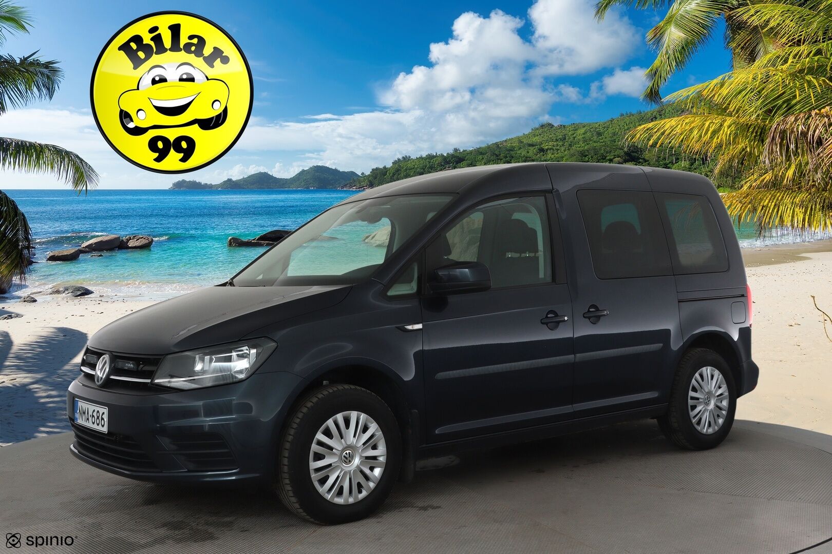 Volkswagen Caddy 2020 Trendline 2,0 TDI 75kW *Webasto / Vakkari / P.tutka / Bluetooth / LED-lisävalot* - 1.Om Suomi-auto / Juuri huollettu! *