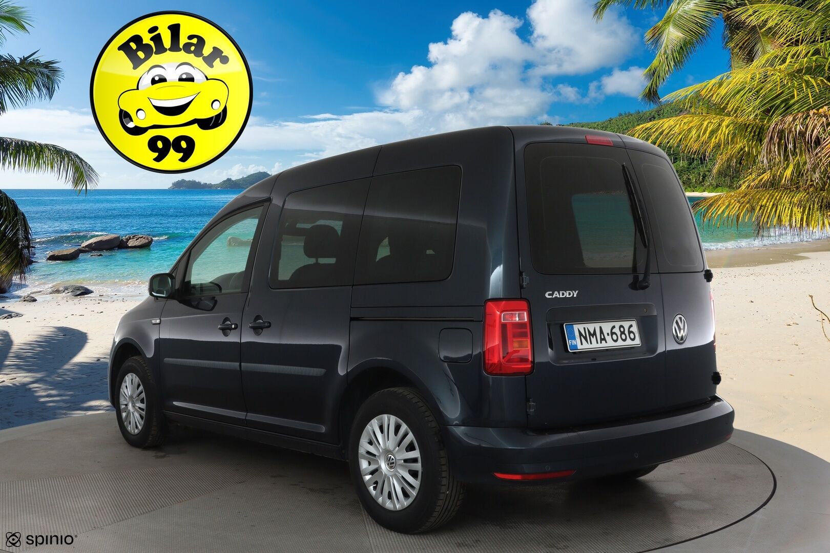 Volkswagen Caddy 2020 Trendline 2,0 TDI 75kW *Webasto / Vakkari / P.tutka / Bluetooth / LED-lisävalot* - 1.Om Suomi-auto / Juuri huollettu! *