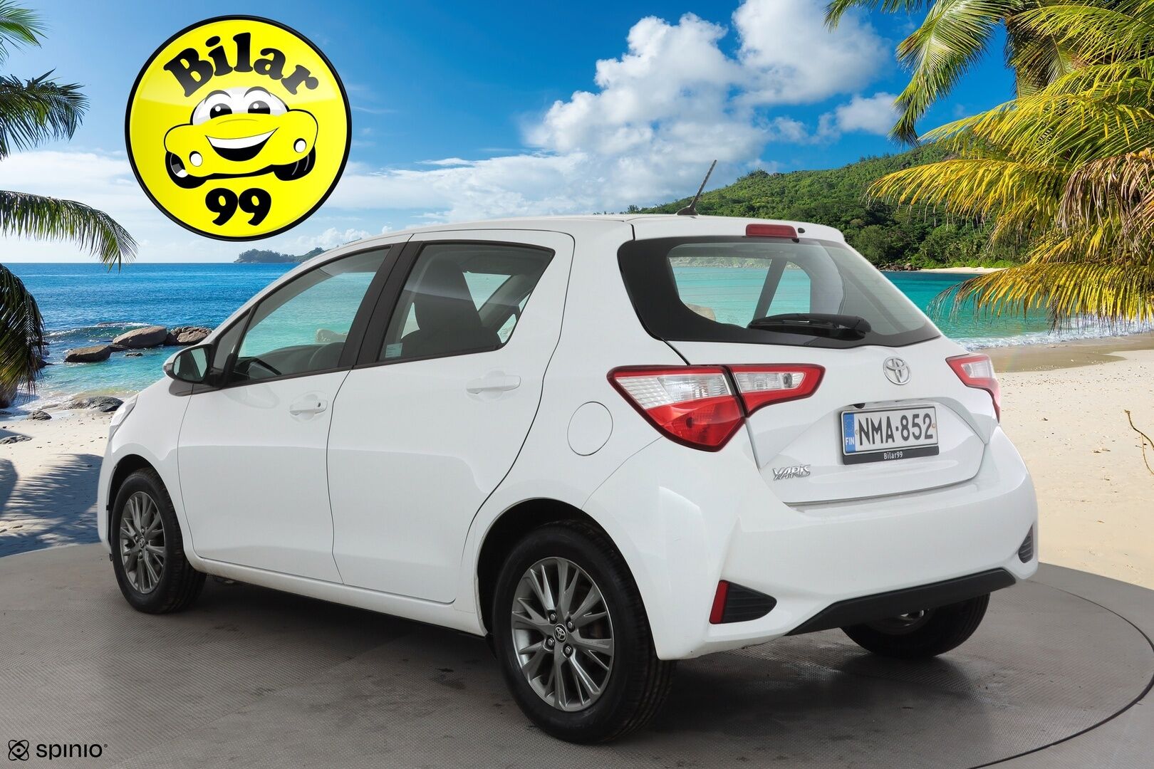 Toyota Yaris 2019 1,5 Dual VVT-i Active 5ov * Vakkari / P.Kamera / Kaistavahti / Bluetooth * - Kahdet renkaat aluvanteilla / Merkkihuollettu - HULLUT AVAJAISHULINAT KORKOTARJOUS 3,29 %