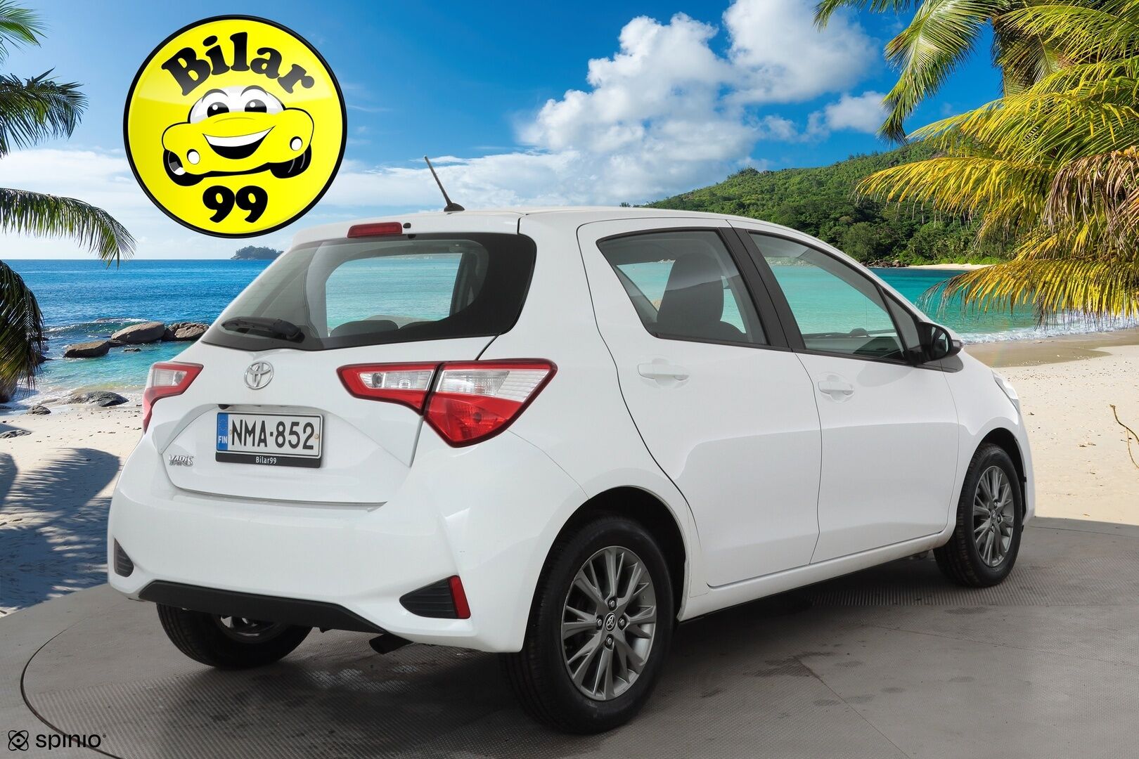 Toyota Yaris 2019 1,5 Dual VVT-i Active 5ov * Vakkari / P.Kamera / Kaistavahti / Bluetooth * - Kahdet renkaat aluvanteilla / Merkkihuollettu - HULLUT AVAJAISHULINAT KORKOTARJOUS 3,29 %
