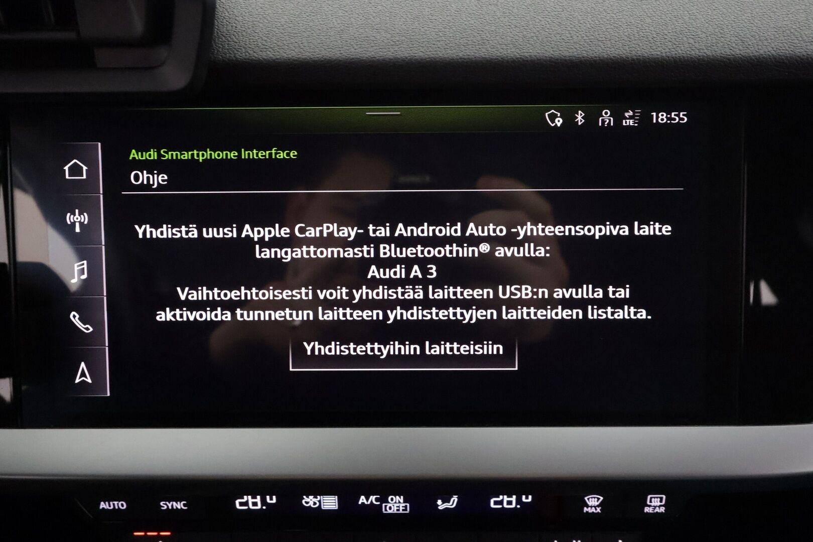 Audi A3 2021 Sportback 1,4 TFSI e-tron S tronic * ACC / LED / P.tutkat / Sportpenkit / Kaistavahti * - Suomi-auto / 2x Latauskaapelit / Kahdet renkaat aluvanteilla