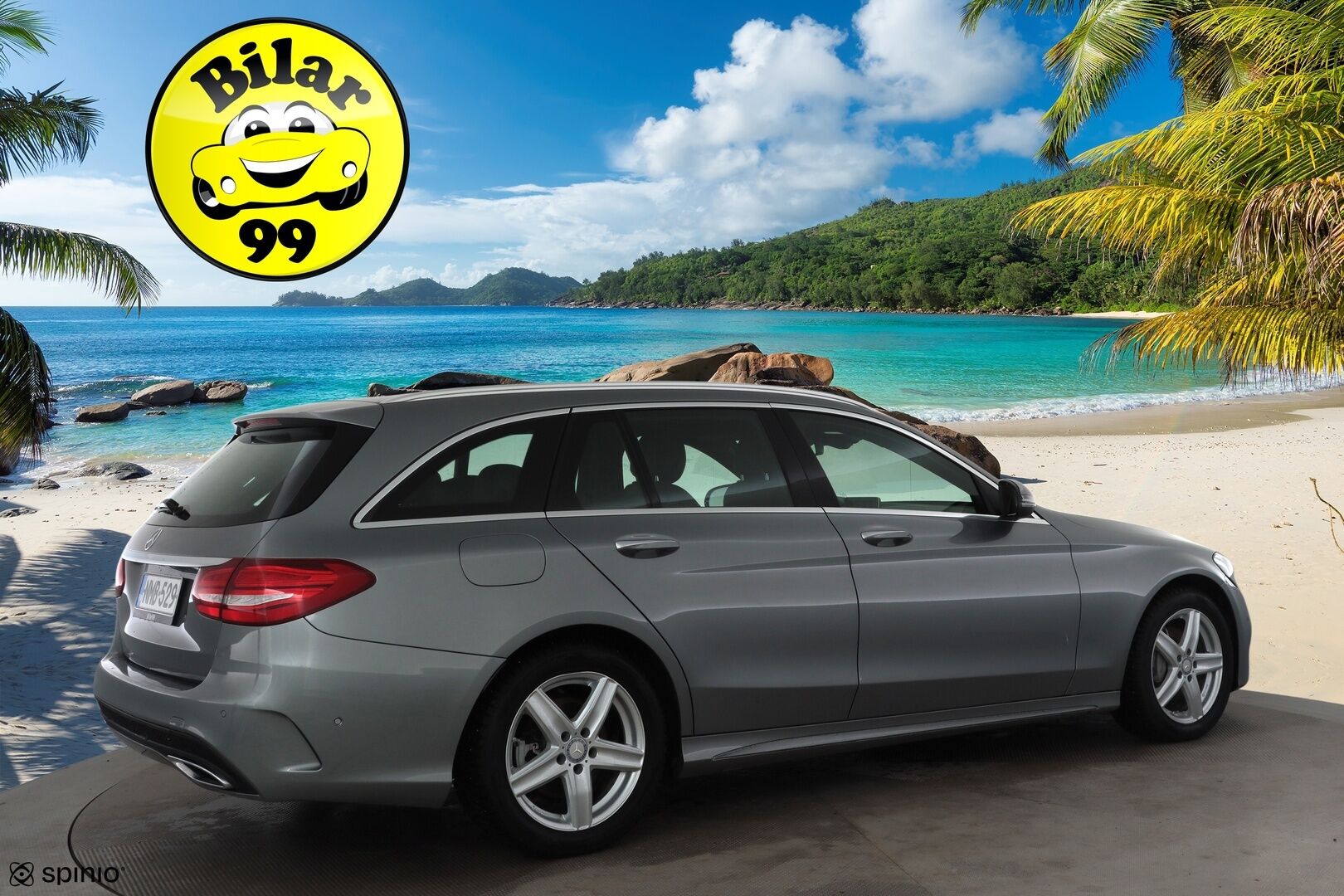 Mercedes-Benz C 2016 220 d 4Matic T A Premium Business * Panorama / HUD / Ilma-alusta / Koukku / ILS-LED / Sportnahat / P.kamera / Keyless * - Kahdet renkaat - HULLUT JOULUT KORKOTARJOUS 2,49% 