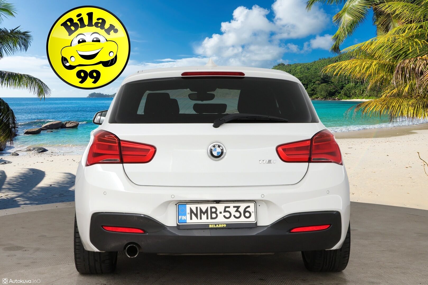 BMW 118 2017 1-sarja F20 Hatchback 118i A Business M Sport / Hifi / LED / P.kamera / Shadow Line - P.Tutkat / Ratinlämmitys / Kattoluukku / Navi