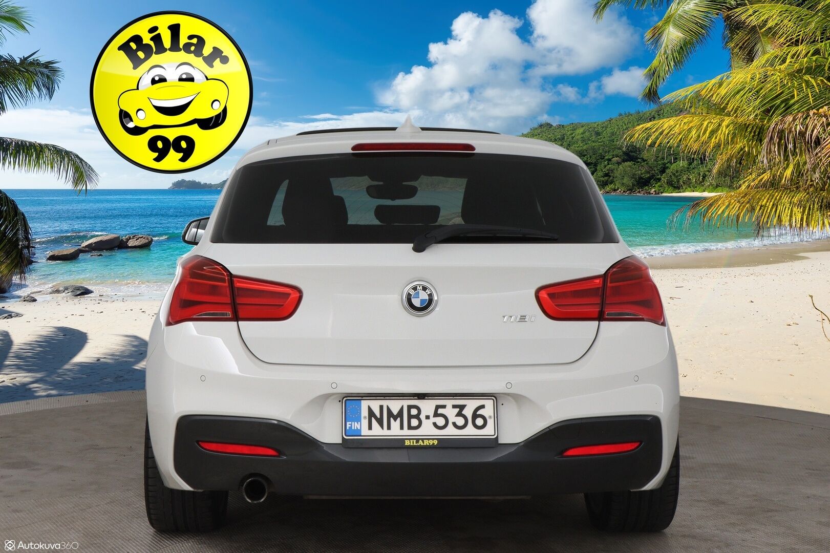 BMW 118 2017 1-sarja F20 Hatchback 118i A Business M Sport / Hifi / LED / P.kamera / Shadow Line - P.Tutkat / Ratinlämmitys / Kattoluukku / Navi