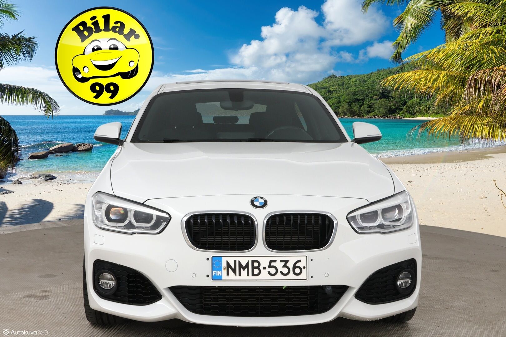 BMW 118 2017 1-sarja F20 Hatchback 118i A Business M Sport / Hifi / LED / P.kamera / Shadow Line - P.Tutkat / Ratinlämmitys / Kattoluukku / Navi