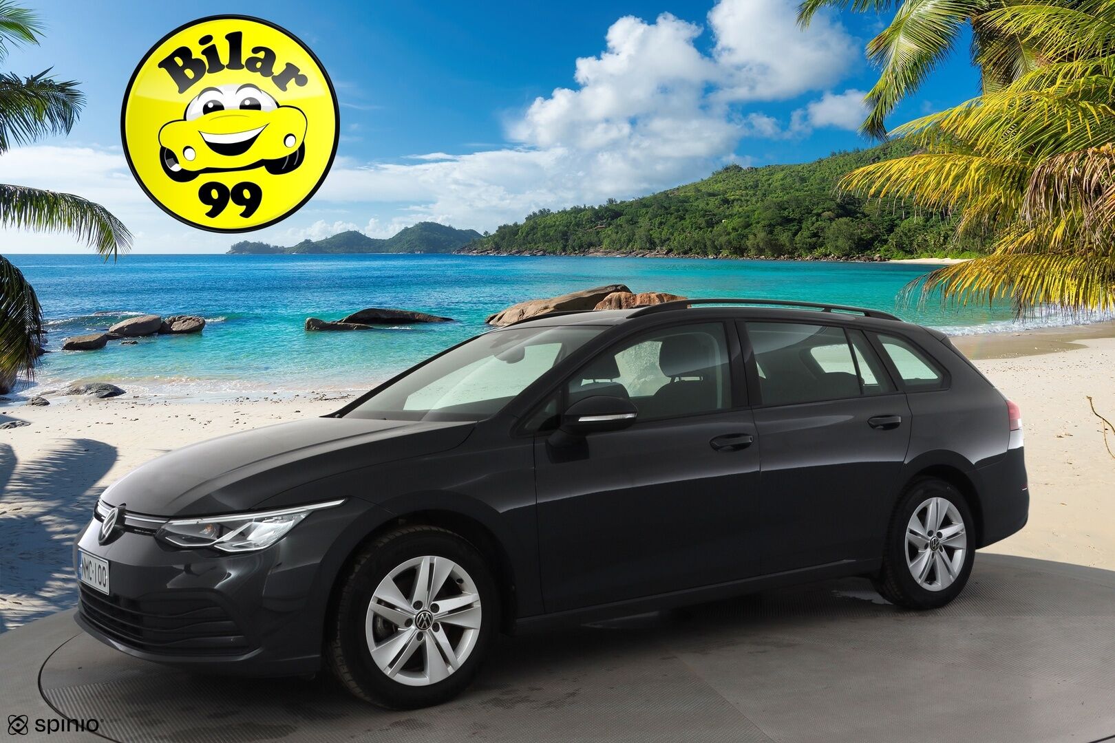 Volkswagen Golf 2021 Variant 1,0 eTSI (MHEV) 81 kW DSG * ACC / P.tutkat / Webasto / LED / Navi / Koukku / Digimittaristo * - 1.Om Suomi-auto / Kahdet renkaat aluvanteilla - Osta nyt, maksa vasta ensi vuonna