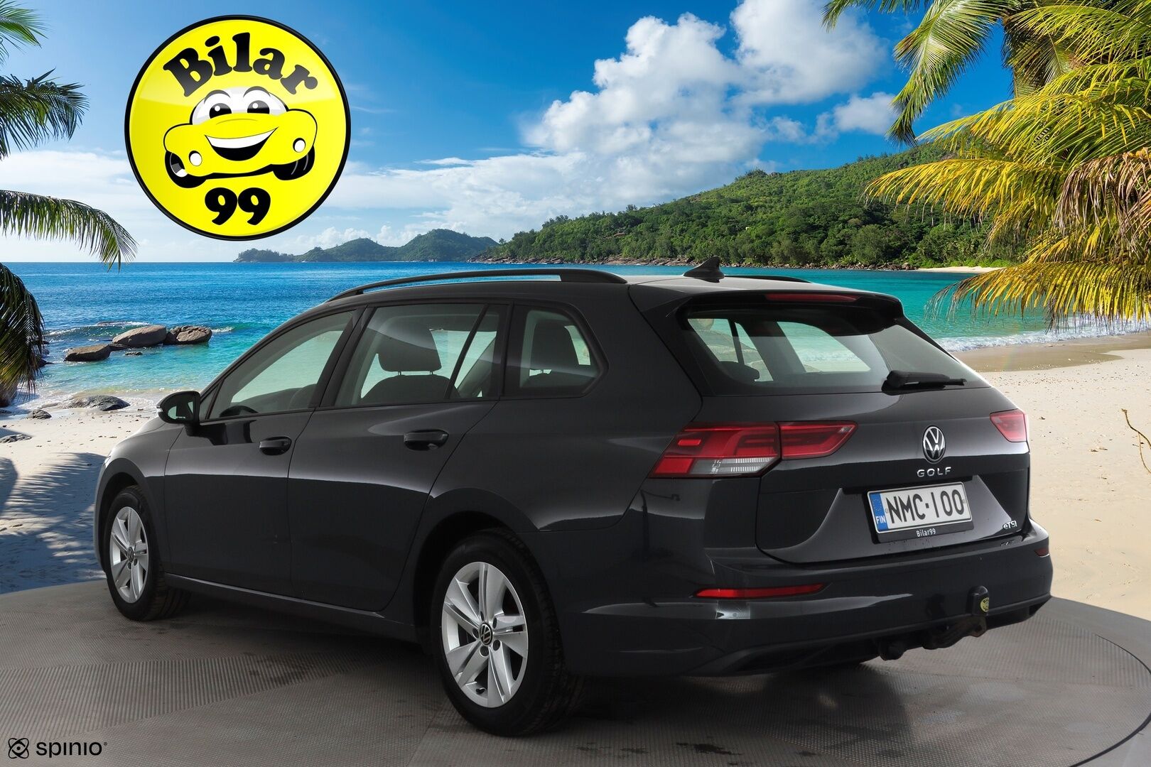 Volkswagen Golf 2021 Variant 1,0 eTSI (MHEV) 81 kW DSG * ACC / P.tutkat / Webasto / LED / Navi / Koukku / Digimittaristo * - 1.Om Suomi-auto / Kahdet renkaat aluvanteilla - Osta nyt, maksa vasta ensi vuonna