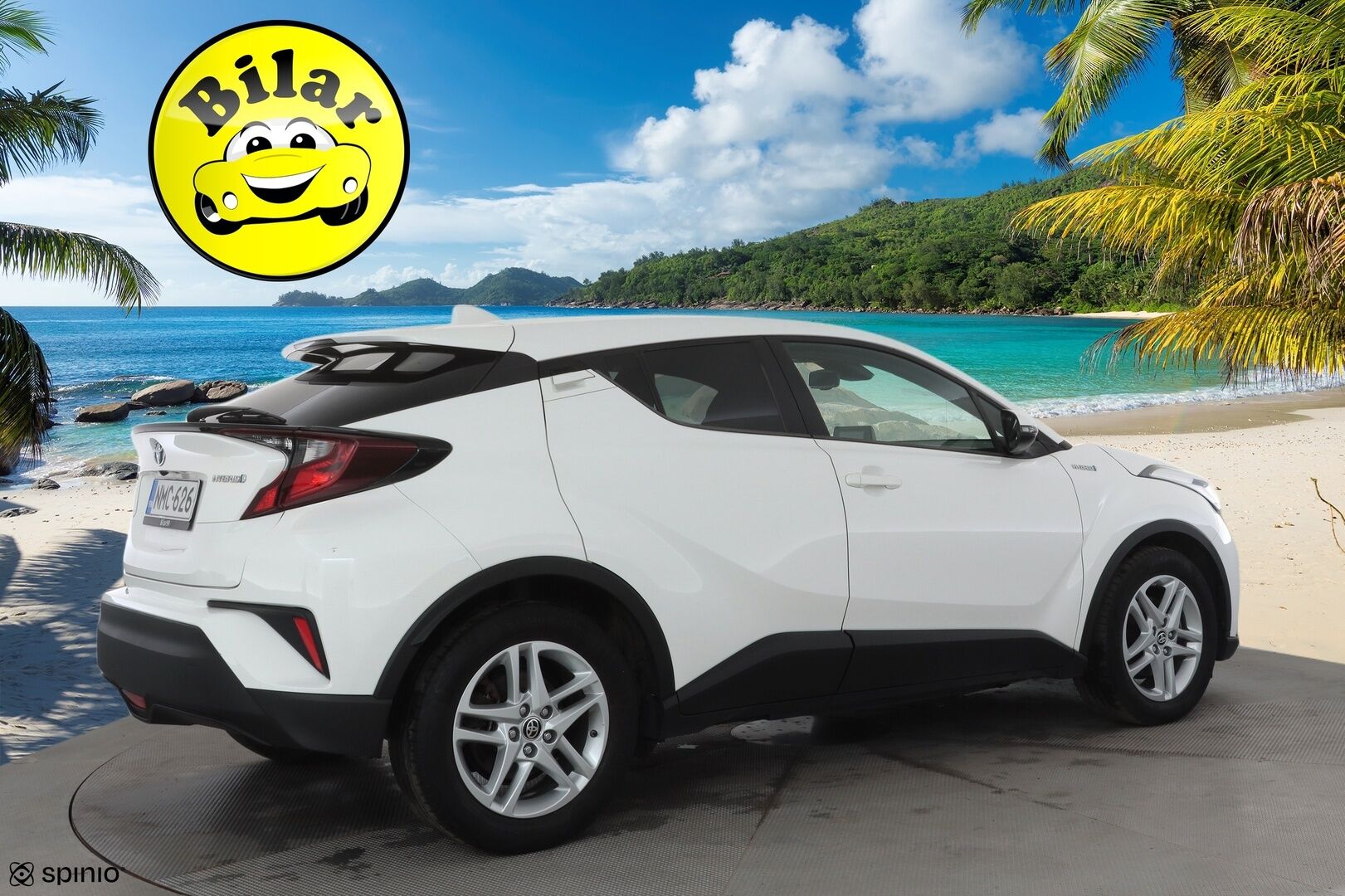 Toyota C-HR 2021 1,8 Hybrid Active Business - | Lohkolämmitin | ACC | LED | P.Kamera | Kaistavahti | Navi | Keyless | Apple&Android | 1-om Suomi-auto | Kahdet renkaat |