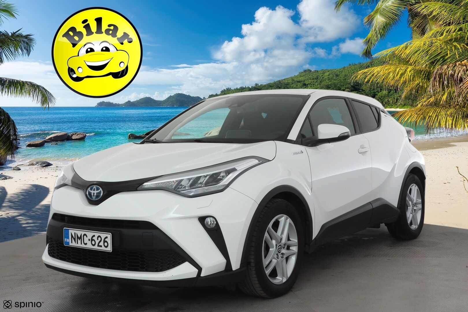 Toyota C-HR 2021 1,8 Hybrid Active Business - | Lohkolämmitin | ACC | LED | P.Kamera | Kaistavahti | Navi | Keyless | Apple&Android | 1-om Suomi-auto | Kahdet renkaat |