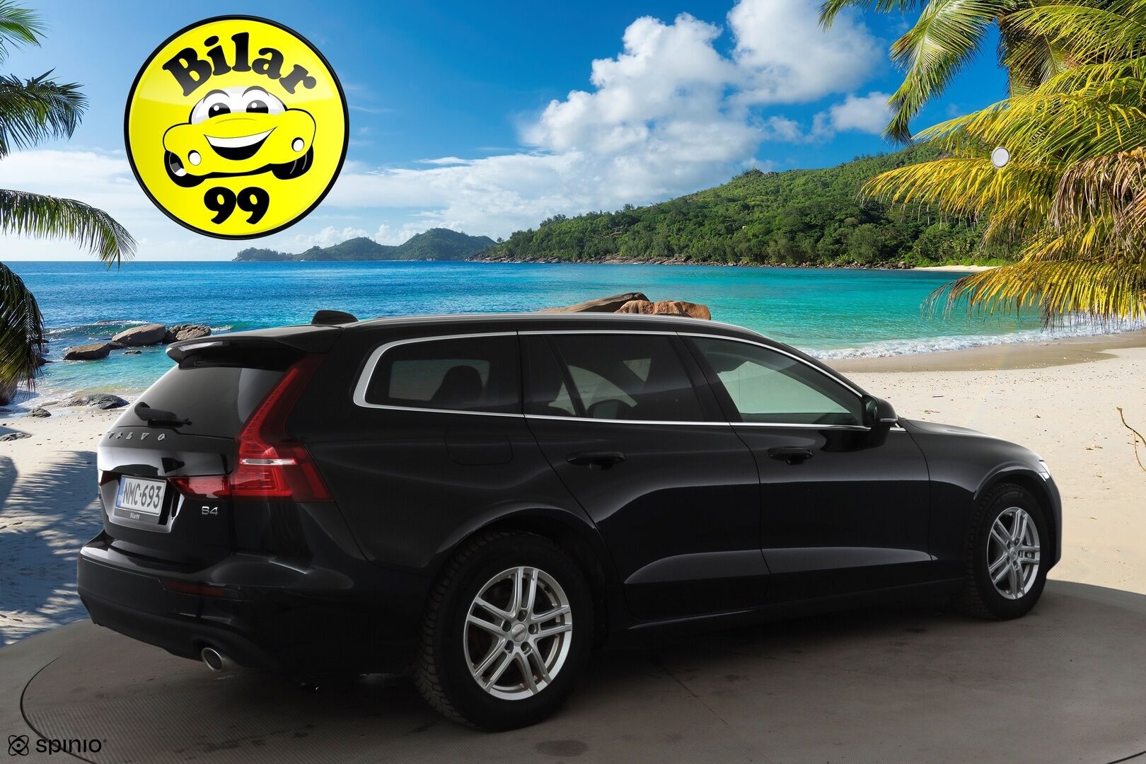 Volvo V60 2021 B4 D-MHEV Business aut * Webasto / ACC / LED / P.tutka / Navi / Kaistavahti / Keyless * - 1-om Suomi-auto / Kahdet renkaat aluvanteilla / Merkkihuollot