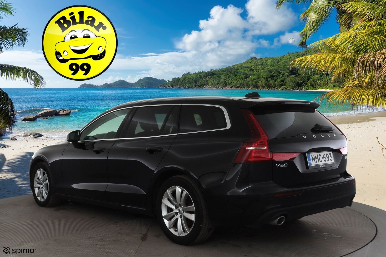 Volvo V60 2021 B4 D-MHEV Business aut * Webasto / ACC / LED / P.tutka / Navi / Kaistavahti / Keyless * - 1-om Suomi-auto / Kahdet renkaat aluvanteilla / Merkkihuollot
