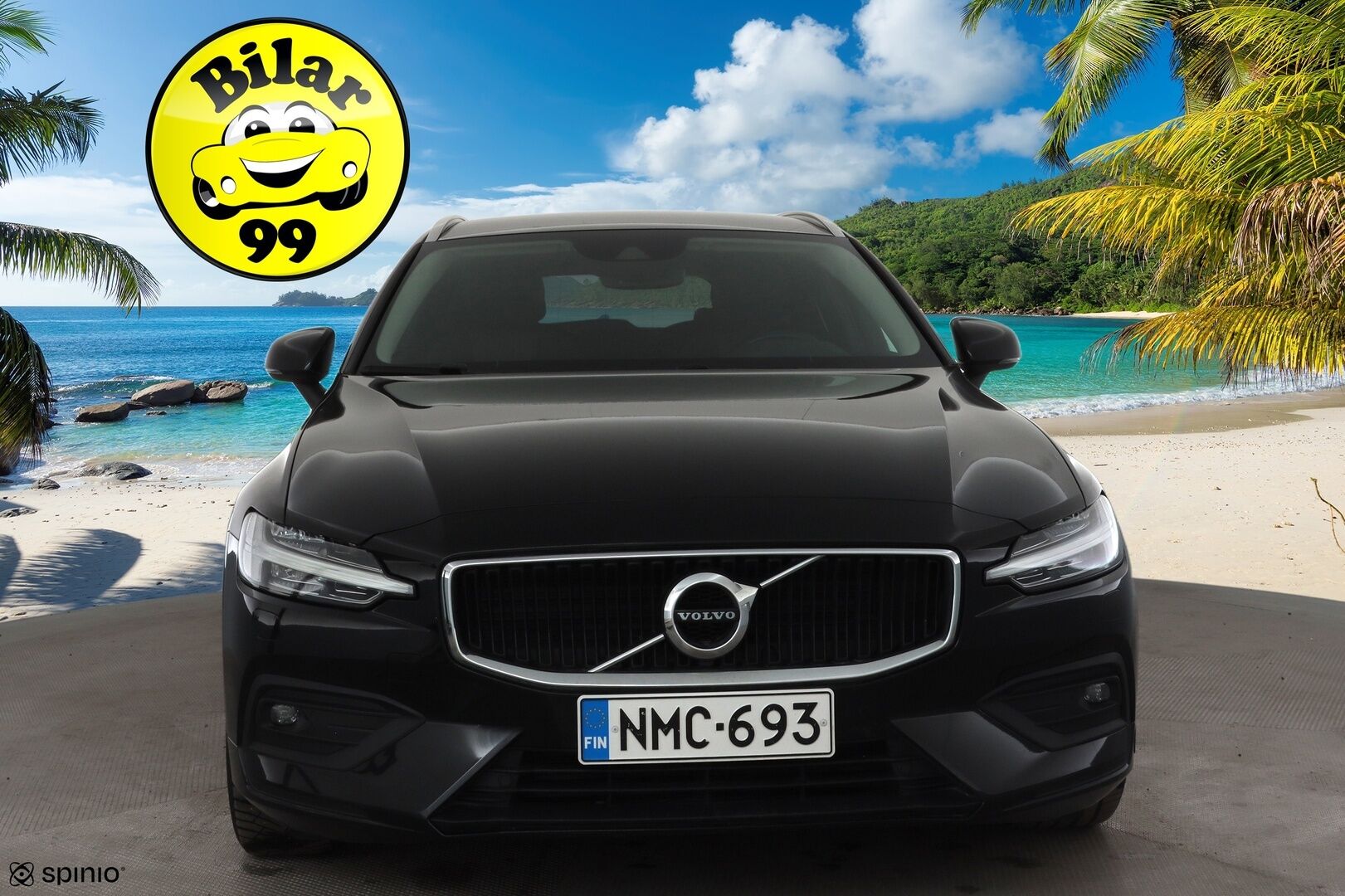 Volvo V60 2021 B4 D-MHEV Business aut * Webasto / ACC / LED / P.tutka / Navi / Kaistavahti / Keyless * - 1-om Suomi-auto / Kahdet renkaat aluvanteilla / Merkkihuollot