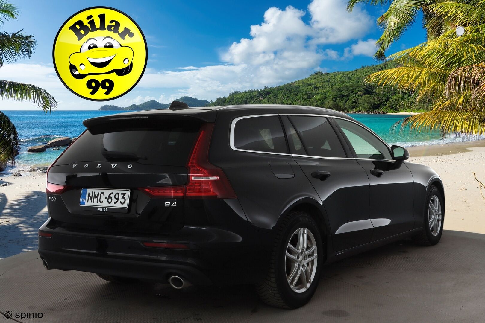 Volvo V60 2021 B4 D-MHEV Business aut * Webasto / ACC / LED / P.tutka / Navi / Kaistavahti / Keyless * - 1-om Suomi-auto / Kahdet renkaat aluvanteilla / Merkkihuollot - HULLUT AVAJAISHULINAT KORKOTARJOUS 3,29 %