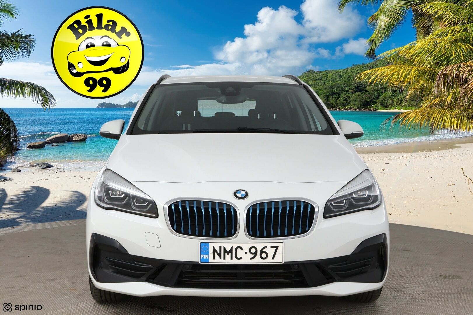BMW 225 2018 iPerformance 4ov / LED / Keyless Go / Merkkihuollettu / Sähköluukku / 2x Hyvät renkaat! - 10/25 Merkkihuollettu! 2x Hyväkuntoiset renkaat BMW vantein!