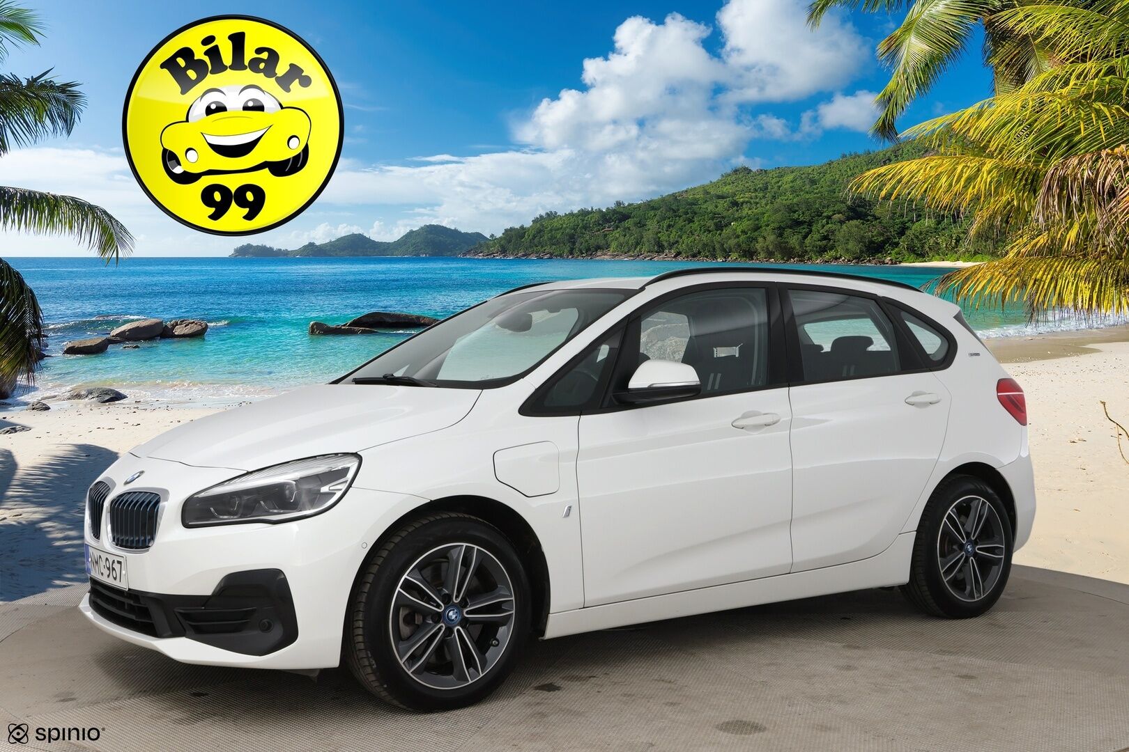 BMW 225 2018 iPerformance 4ov / LED / Keyless Go / Merkkihuollettu / Sähköluukku / 2x Hyvät renkaat! - 10/25 Merkkihuollettu! 2x Hyväkuntoiset renkaat BMW vantein!