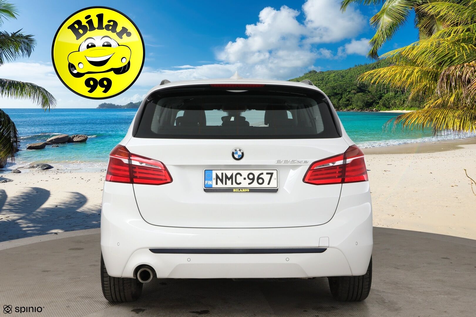BMW 225 2018 iPerformance 4ov / LED / Keyless Go / Merkkihuollettu / Sähköluukku / 2x Hyvät renkaat! - 10/25 Merkkihuollettu! 2x Hyväkuntoiset renkaat BMW vantein!