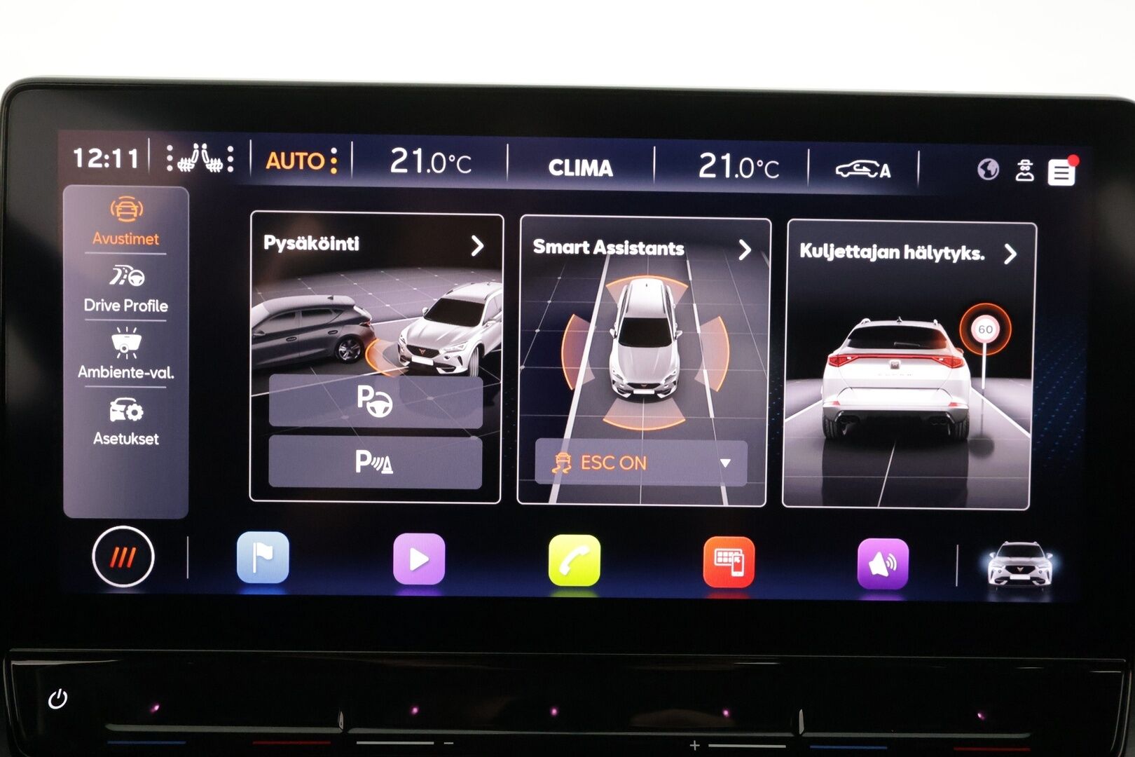 Cupra Formentor 2021 VZ 2,0 TSI 228 kW 4Drive DSG * Webasto / ACC / LED / P.Kamera / Puolinahat / Kaistavahti / Navi / Keyless * - Suomi-auto / Kahdet renkaat aluvanteilla / Merkkihuollot