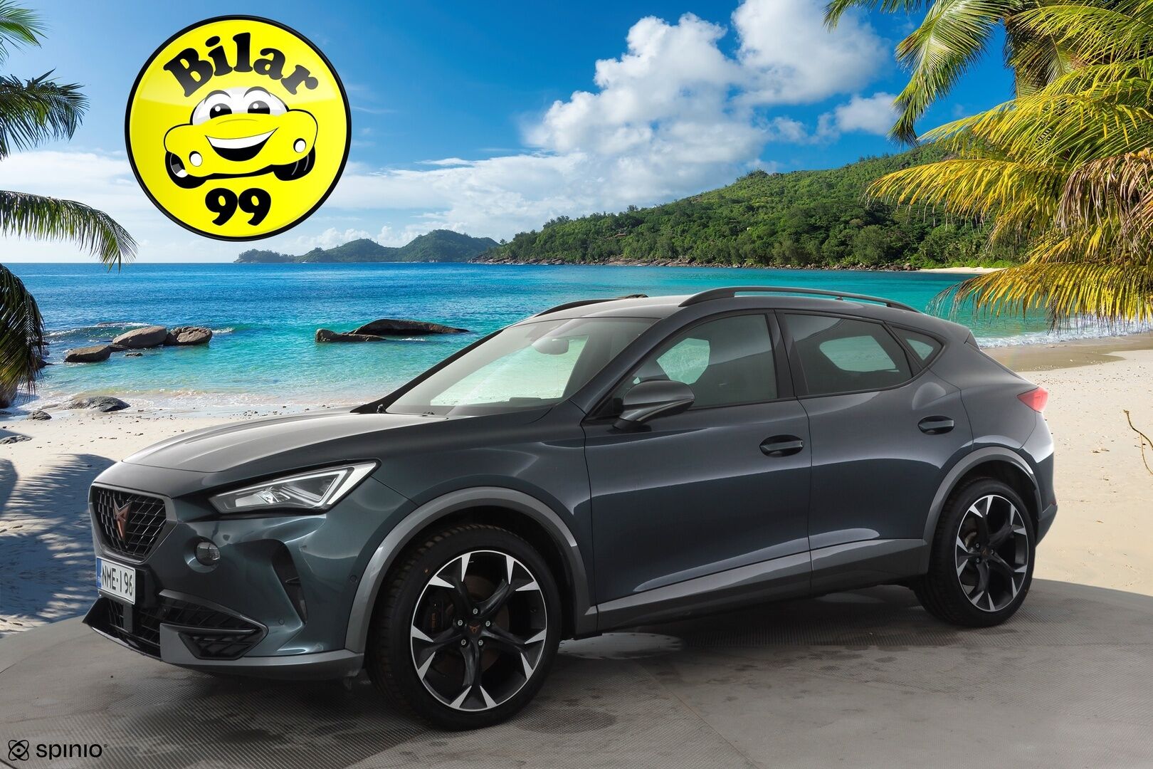 Cupra Formentor 2021 VZ 2,0 TSI 228 kW 4Drive DSG * Webasto / ACC / LED / P.Kamera / Puolinahat / Kaistavahti / Navi / Keyless * - Suomi-auto / Kahdet renkaat aluvanteilla / Merkkihuollot