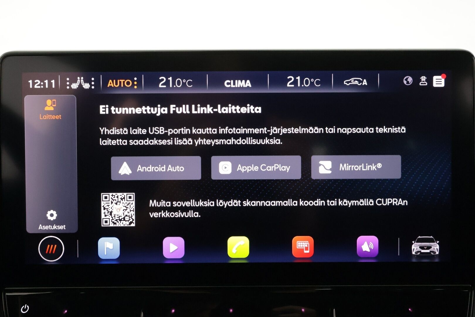 Cupra Formentor 2021 VZ 2,0 TSI 228 kW 4Drive DSG * Webasto / ACC / LED / P.Kamera / Puolinahat / Kaistavahti / Navi / Keyless * - Suomi-auto / Kahdet renkaat aluvanteilla / Merkkihuollot