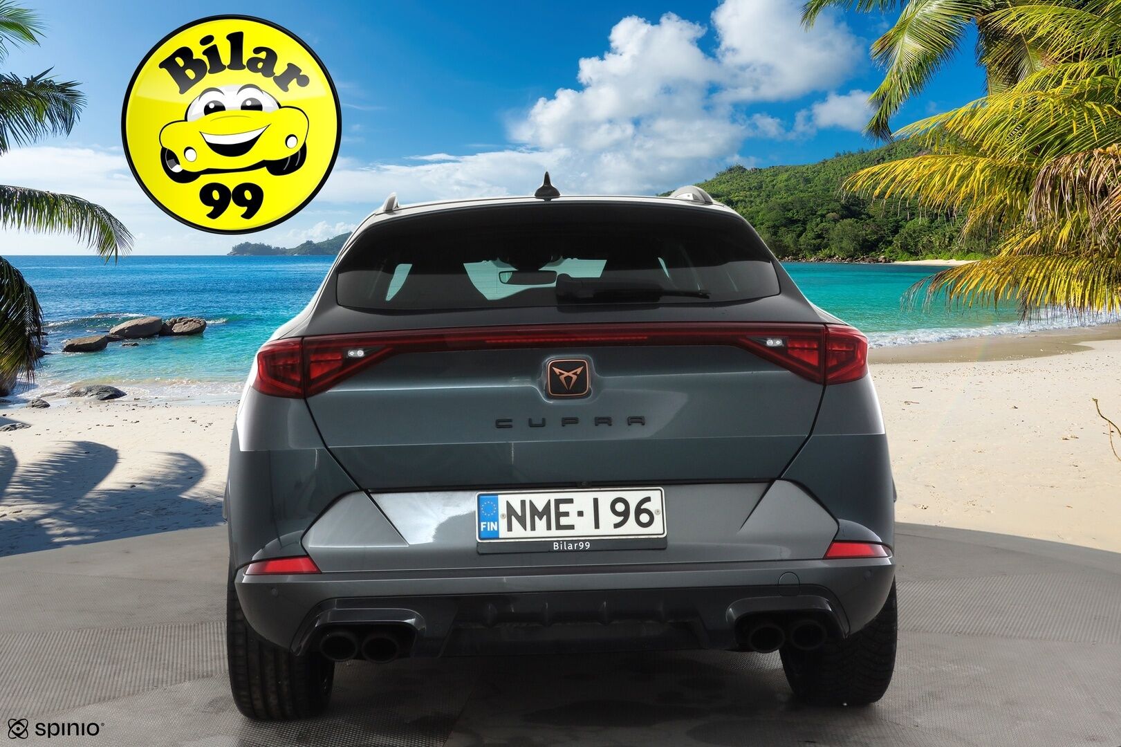 Cupra Formentor 2021 VZ 2,0 TSI 228 kW 4Drive DSG * Webasto / ACC / LED / P.Kamera / Puolinahat / Kaistavahti / Navi / Keyless * - Suomi-auto / Kahdet renkaat aluvanteilla / Merkkihuollot