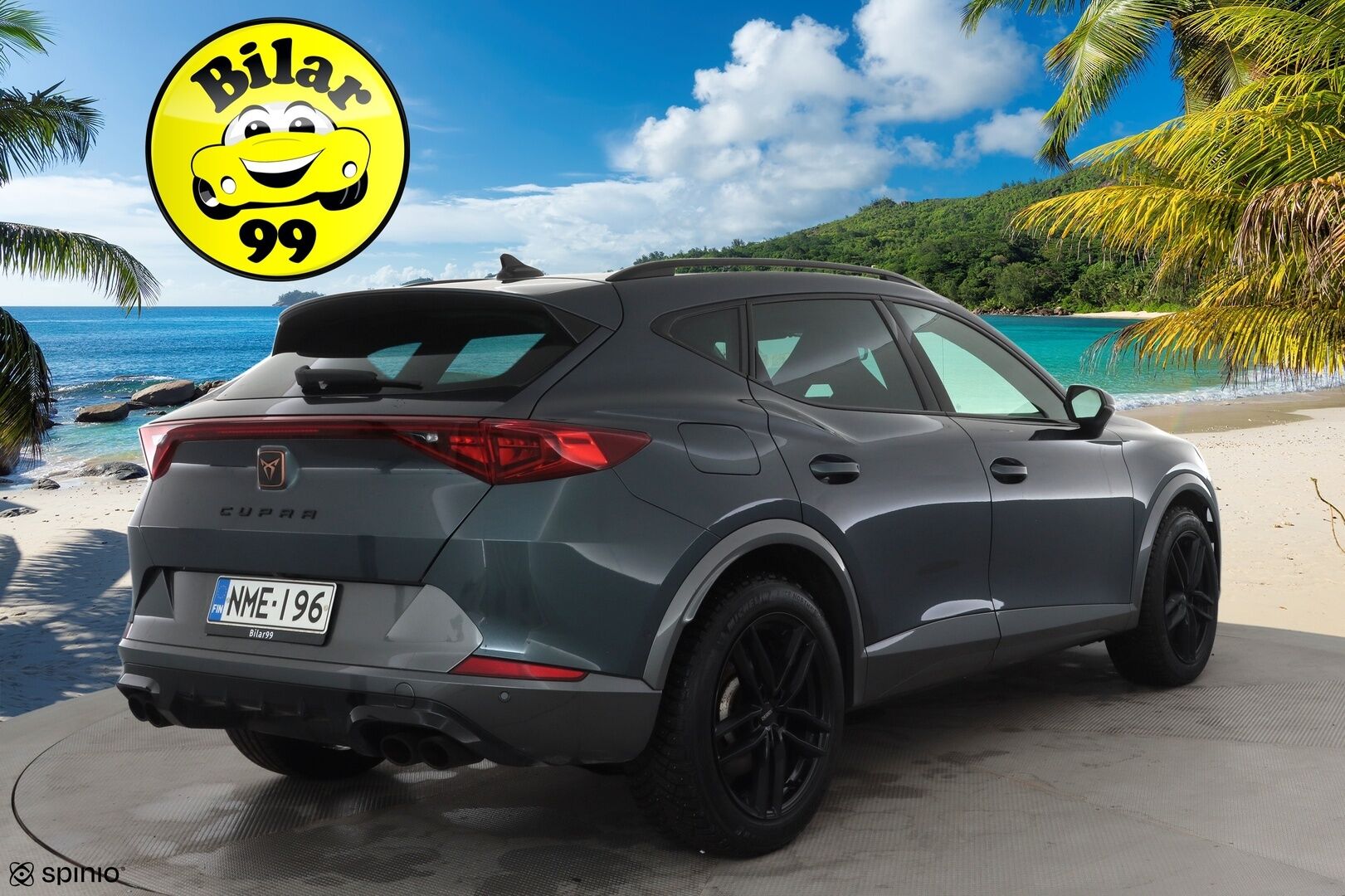 Cupra Formentor 2021 VZ 2,0 TSI 228 kW 4Drive DSG * Webasto / ACC / LED / P.Kamera / Puolinahat / Kaistavahti / Navi / Keyless * - Suomi-auto / Kahdet renkaat aluvanteilla / Merkkihuollot