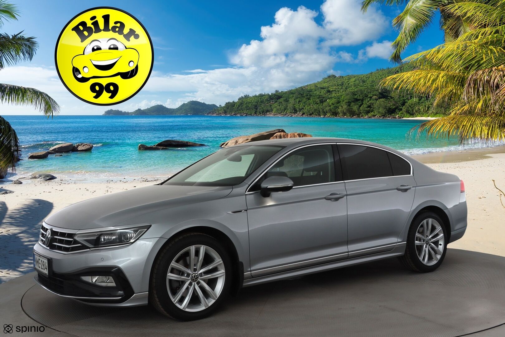 Volkswagen Passat 2021 Sedan R-Line 2,0 TDI EVO SCR 110 kW DSG * ACC / Webasto / Matrix Led /  P.Kamera / Puolinahat / Keyless * - Merkkihuollettu / Suomi auto / Kahdet renkaat