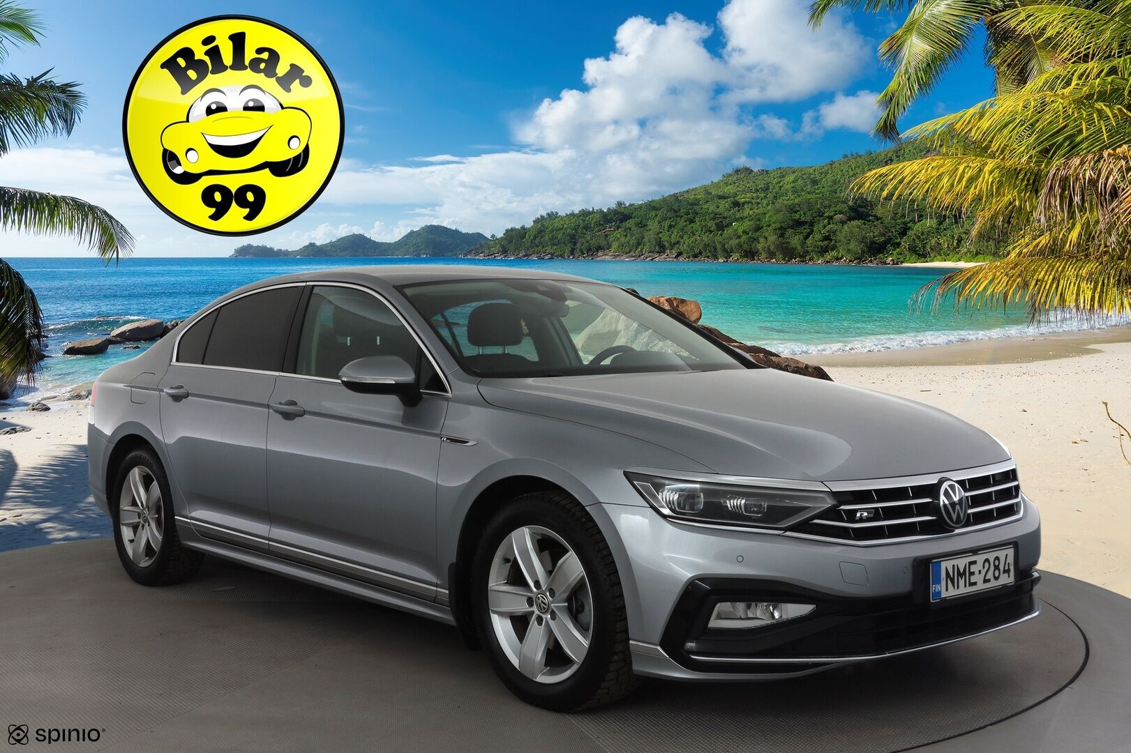 Volkswagen Passat 2021 Sedan R-Line 2,0 TDI EVO SCR 110 kW DSG * ACC / Webasto / Matrix Led /  P.Kamera / Puolinahat / Keyless * - Merkkihuollettu / Suomi auto / Kahdet renkaat