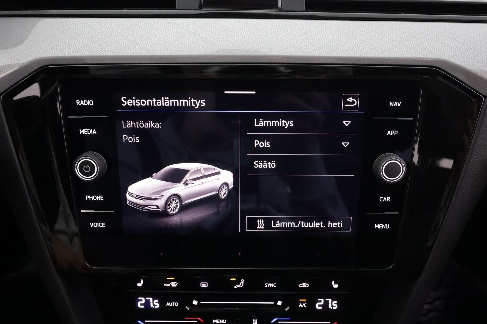 Volkswagen Passat 2021 Sedan Style 1,5 TSI EVO 110 kW DSG *1.OM Suomi-auto / ACC / P.Kamera / LED / Keyless / Apple & Android* - Merkkihuollettu / Webasto / Kahdet renkaat - HULLUT AVAJAISHULINAT KORKOTARJOUS 3,29 %