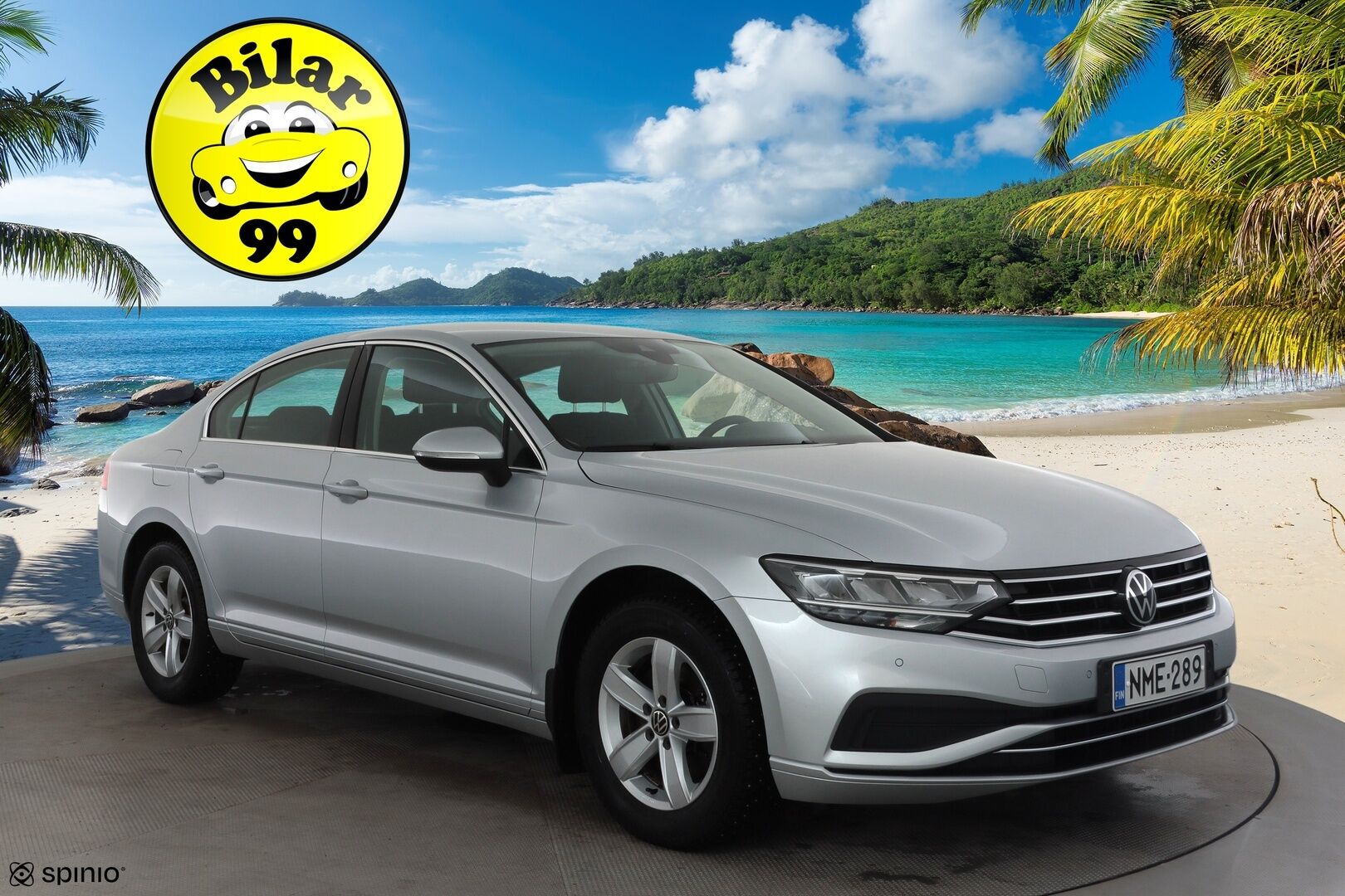 Volkswagen Passat 2021 Sedan Style 1,5 TSI EVO 110 kW DSG * ACC / Webasto / P.kamera / LED / Keyless / Apple & Android * - Kahdet renkaat / Merkkihuollettu / 1.Om Suomi-auto