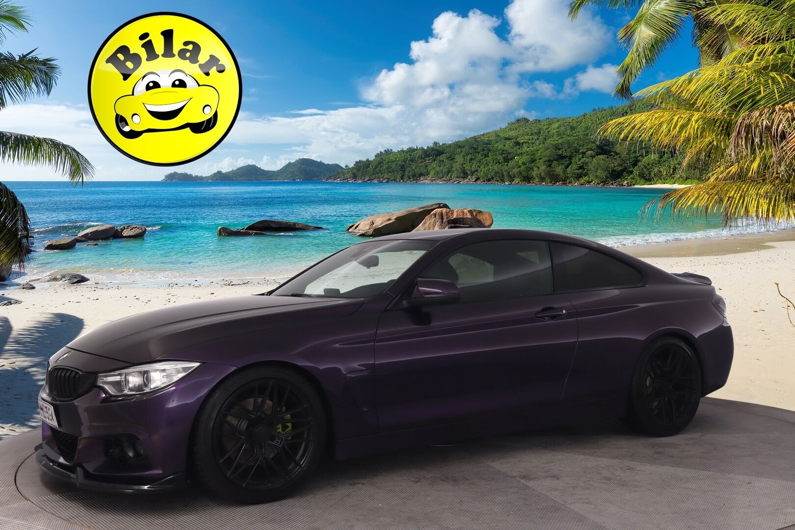 BMW 430 2016 430d xDrive Coupé (AD) 2ov 2993cm3 A - Midnight purple | M-Sport Look | Prof.Navi | Applecarplay | Hifit | Sportti nahat muistilla | P.tutkat | Maxton