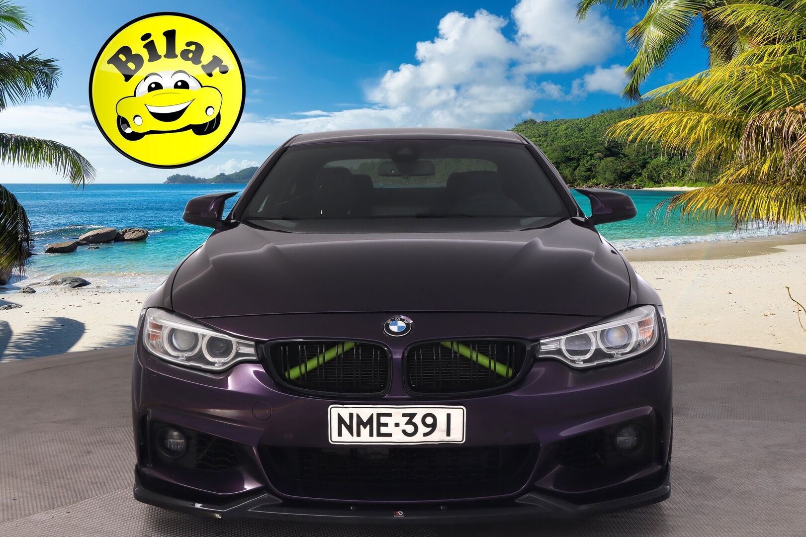 BMW 430 2016 430d xDrive Coupé (AD) 2ov 2993cm3 A - Midnight purple | M-Sport Look | Prof.Navi | Applecarplay | Hifit | Sportti nahat muistilla | P.tutkat | Maxton