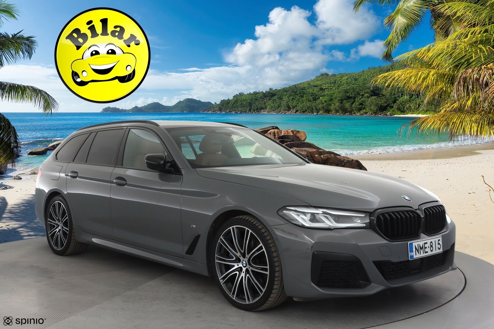 BMW 530 2021 G31 Touring 530e xDrive A Charged Edition M Sport -  ACC | Lisälämmitin | Koukku | HUD | Hifit | Comfort Access | Adaptive-led | Vetokoukku | Eleohjaus | Osasähköt | 360-kamera | Sporttinahat | Merkkihuollettu | Suomi-auto | Kahdet renkaat vanteineen