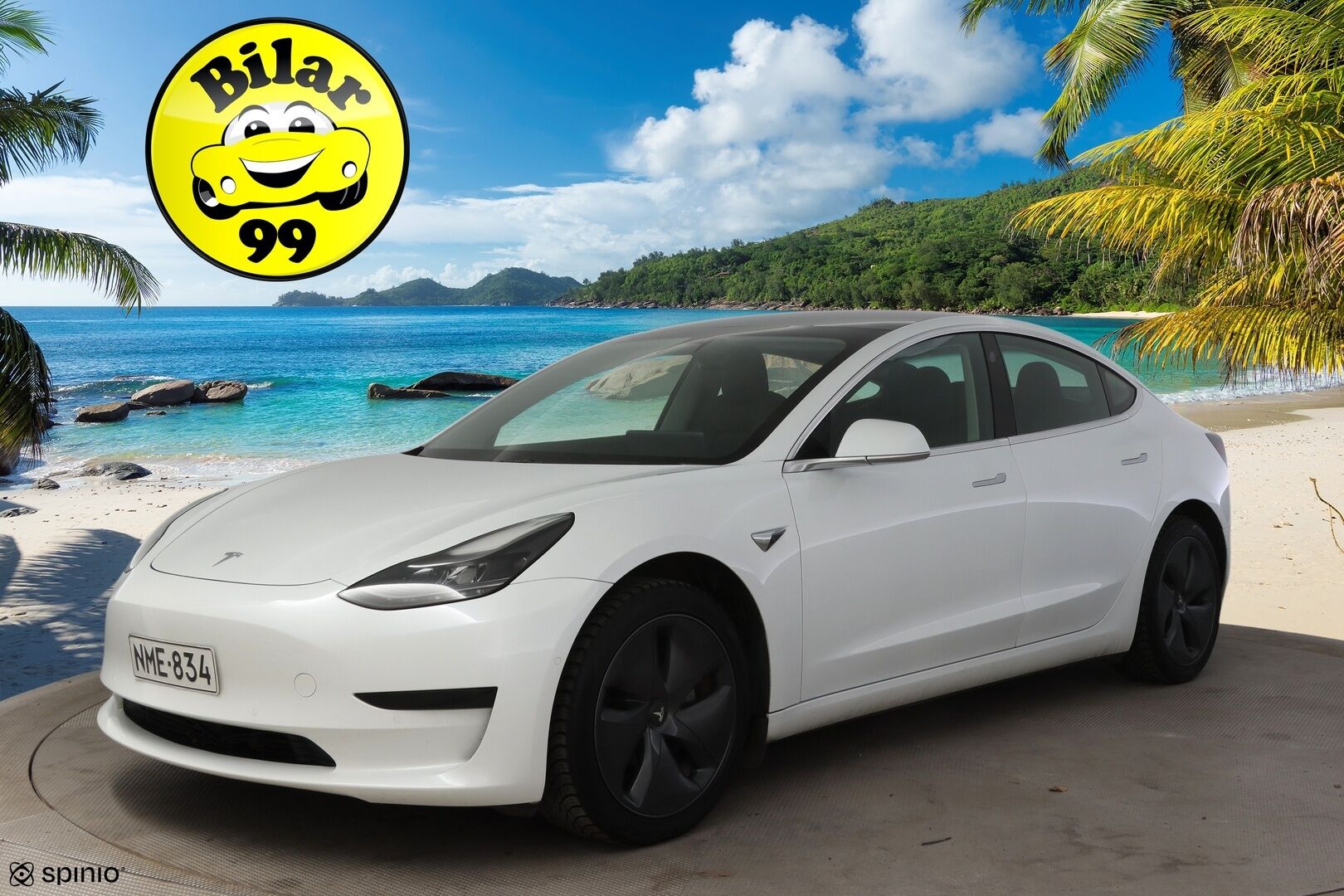 Tesla Model 3 2020 Standard Range Plus * Lasikatto / P-Kamera / Premium audio * - 2x Vanteet & Renkaat / Siisti!