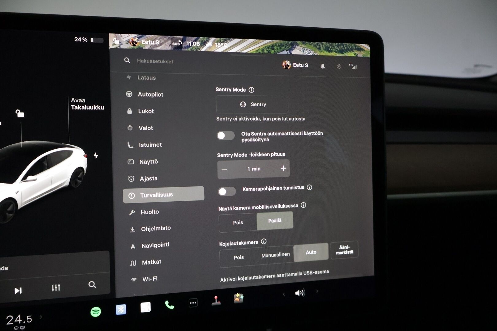 Tesla Model 3 2020 Standard Range Plus * Lasikatto / P-Kamera / Premium audio * - 2x Vanteet & Renkaat / Siisti!
