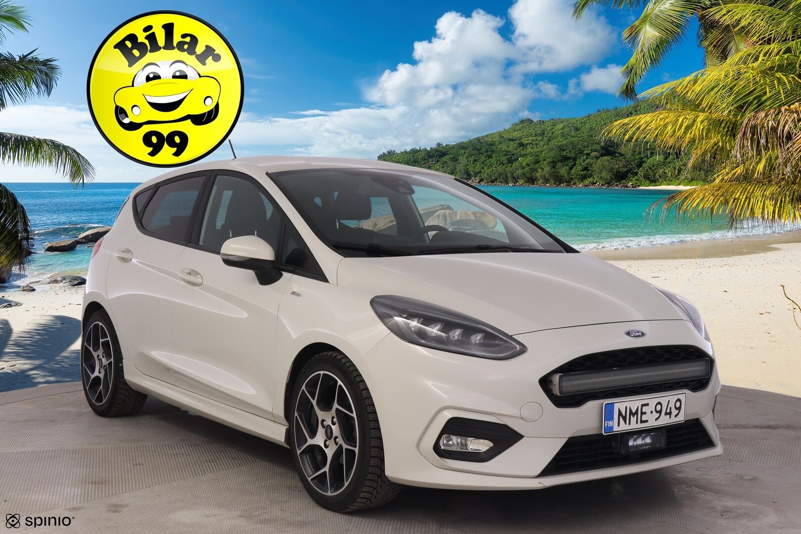 Ford Fiesta 2021 1,0 EcoBoost (mHEV) 155hv M6 ST-Line 5-ov. *Bang&Olufsen / Lämpölasi / Lämpöratti / Parkkitutka / Vakkari / Puolinahat* - Kahdet merkkirenkaat / Huippuvarusteet / Kunnon lisävalot!