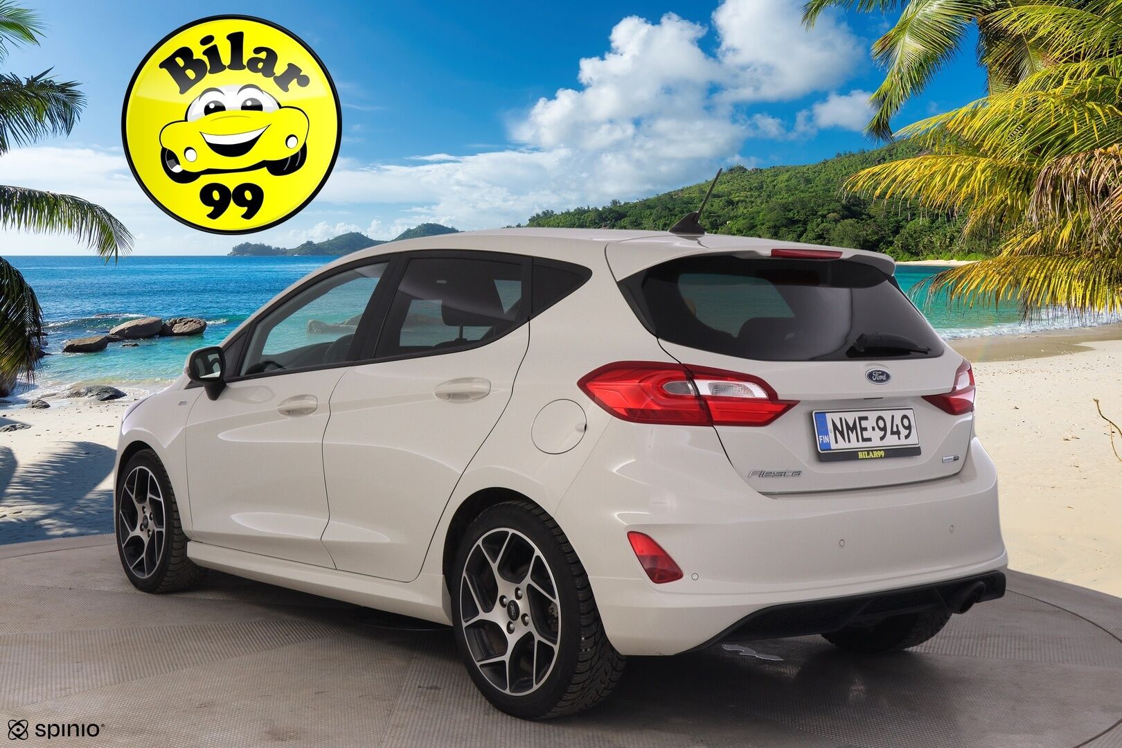 Ford Fiesta 2021 1,0 EcoBoost (mHEV) 155hv M6 ST-Line 5-ov. *Bang&Olufsen / Lämpölasi / Lämpöratti / Parkkitutka / Vakkari / Puolinahat* - Kahdet merkkirenkaat / Huippuvarusteet / Kunnon lisävalot!