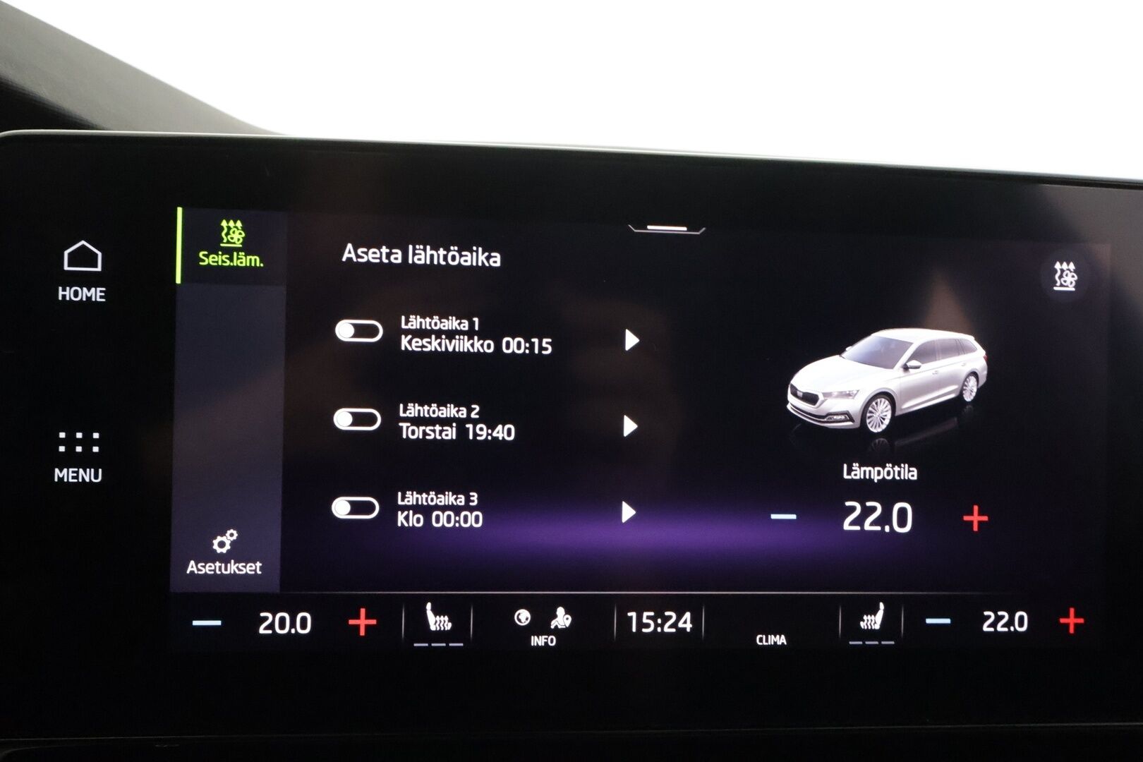 Skoda Octavia 2021 Combi 1,0 TSI Style eTEC DSG Autom. - | ACC | Koukku | Webasto | matrix-LED | P.kamera | Ratinlämmitys | Digimittaristo | Apple&Android | Suomi-auto | Kahdet Renkaat |