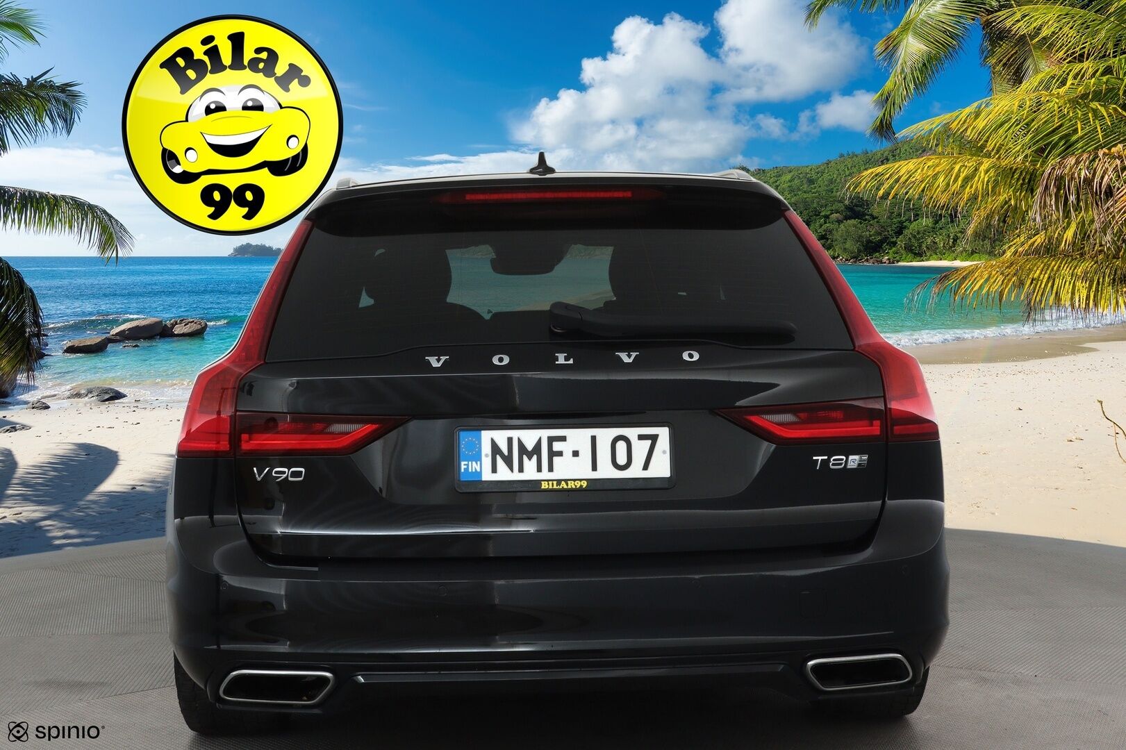 Volvo V90 2019 T8 AWD R-Design aut **Webasto / ACC / Full-LED / P.Tutkat / Sporttipenkit / Navi / Kaistavahti** - 3,99 % KORKOTARJOUS TÄHÄN AUTOON 21.9. ASTI! - 2x Latauskaapelit