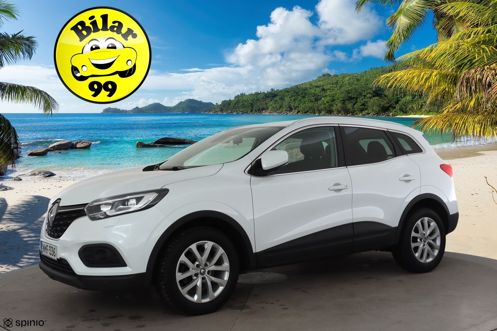 Renault Kadjar 2021 TCe 140 EDC7-aut Zen * Vakkari / P.tutka / Kaistavahti / Navi / Digimittaristo / Keyless * - Suomi-auto / Kahdet renkaat aluvanteilla 