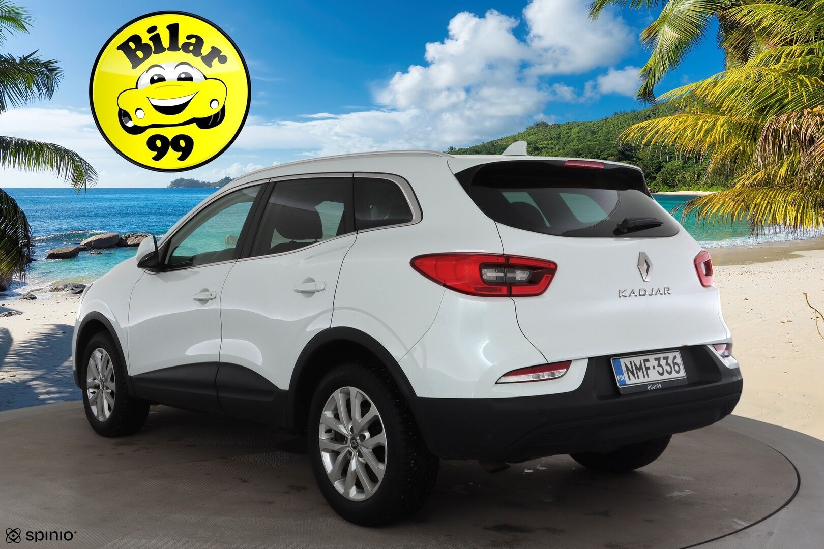 Renault Kadjar 2021 TCe 140 EDC7-aut Zen * Vakkari / P.tutka / Kaistavahti / Navi / Digimittaristo / Keyless * - Suomi-auto / Kahdet renkaat aluvanteilla 