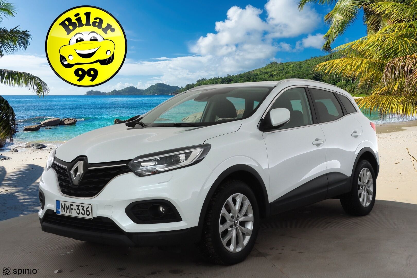 Renault Kadjar 2021 TCe 140 EDC7-aut Zen * Vakkari / P.tutka / Kaistavahti / Navi / Digimittaristo / Keyless * - Suomi-auto / Kahdet renkaat aluvanteilla 