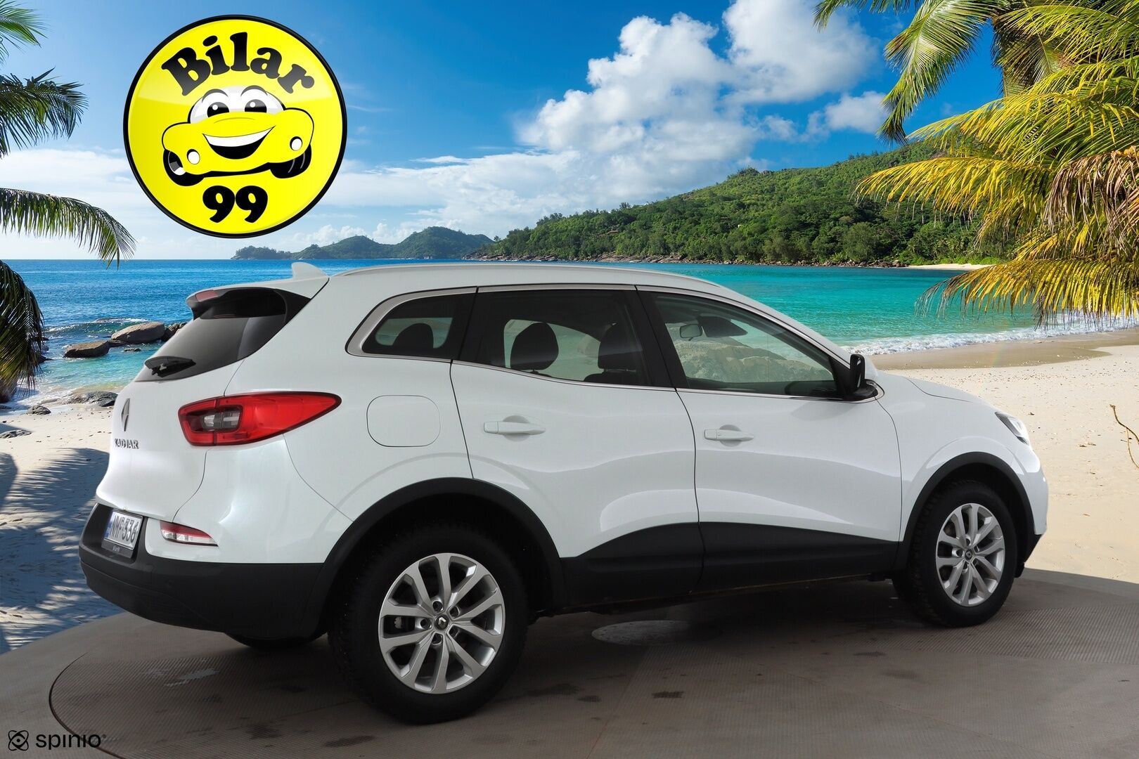 Renault Kadjar 2021 TCe 140 EDC7-aut Zen * Vakkari / P.tutka / Kaistavahti / Navi / Digimittaristo / Keyless * - Suomi-auto / Kahdet renkaat aluvanteilla 