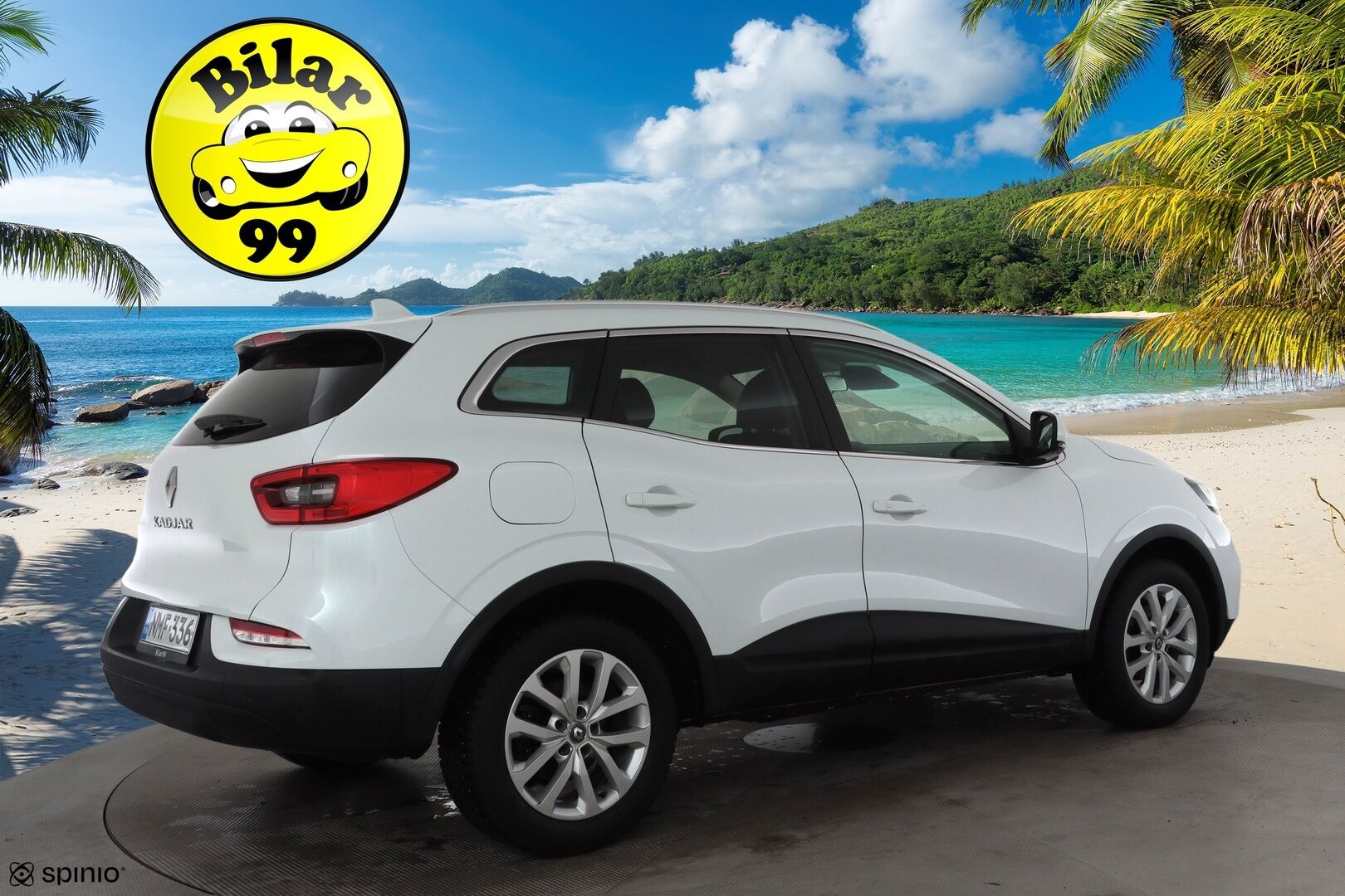 Renault Kadjar 2021 TCe 140 EDC7-aut Zen * Vakkari / P.tutka / Kaistavahti / Navi / Digimittaristo / Keyless * - Suomi-auto / Kahdet renkaat aluvanteilla 