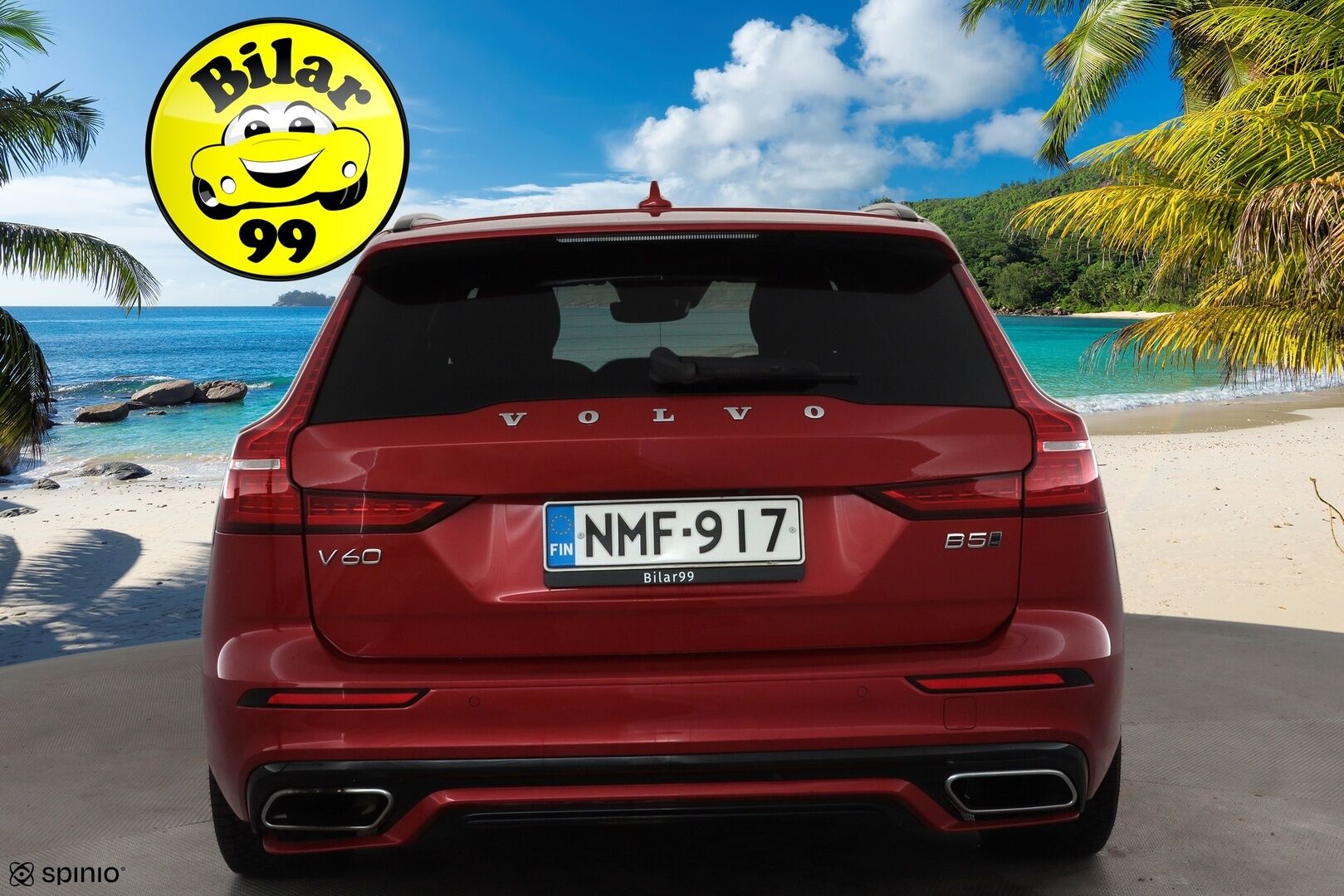 Volvo V60 2021 B5 AWD MHEV Business R-Design aut * ACC / P.kamera / Full LED / H&K / Webasto / Koukku / Muistipenkki / BLIS / KeylessGo * - Suomi-auto / Merkkihuollettu - HULLU BLACKWEEK KORKOTARJOUS 2,49%