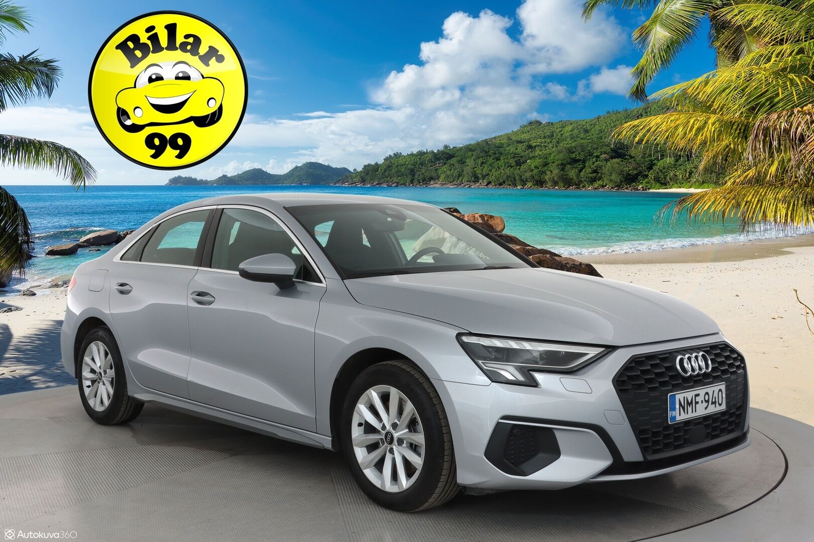 Audi A3 2021 Business Sport Sedan 30 TFSI 81kW MHEV S tronic**1.Om Suomi-auto / Webasto / Adapt.vakkari / LED-valot / Sporttipenkit** - Digimittaristo / Kaistavahti / Apple&Android / 2x Renkaat
