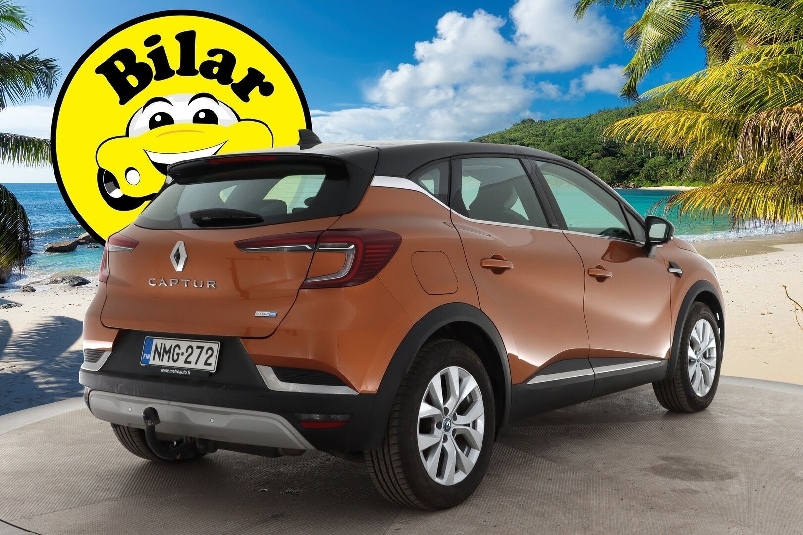 Renault Captur 2021 E-TECH Plug-in hybrid Intens * Suomi-auto / Koukku / P-Kamera / Navi / Kaistavahti* - Huippu katumaasturi / Hyvä maavara / Kattavat varusteet!