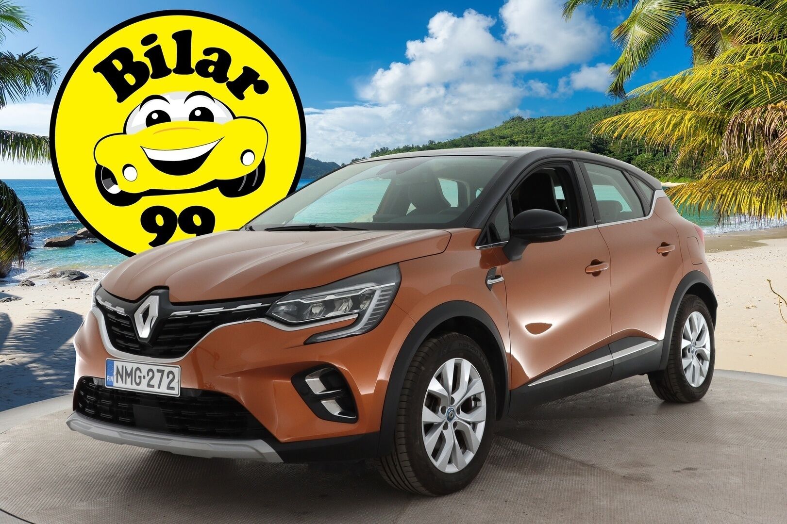 Renault Captur 2021 E-TECH Plug-in hybrid Intens * Suomi-auto / Koukku / P-Kamera / Navi / Kaistavahti* - Huippu katumaasturi / Hyvä maavara / Kattavat varusteet!